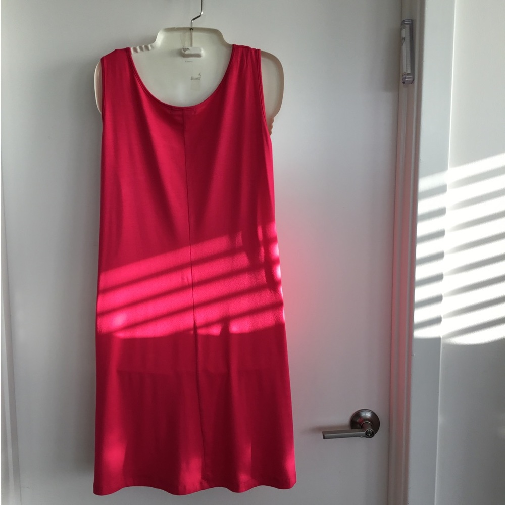 Comfy Pink Sleeveless Dress Size 1X  $50 - Picture 6 of 9